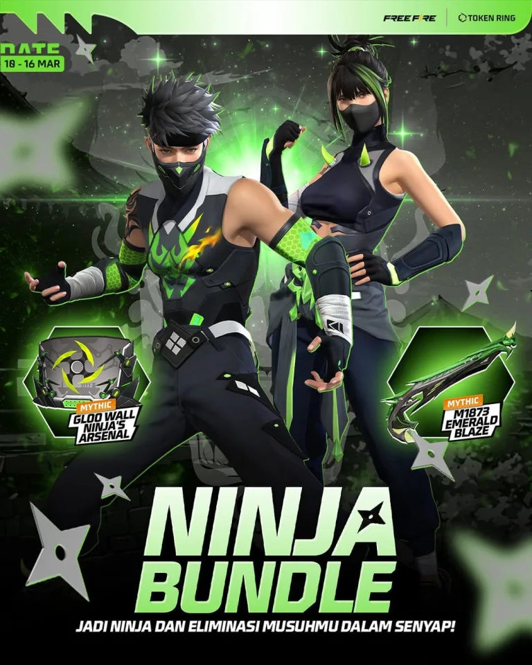 Skin Cyber Ninja Free Fire 2025