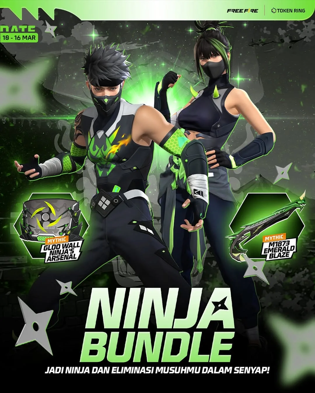 Skin Cyber Ninja Free Fire 2025
