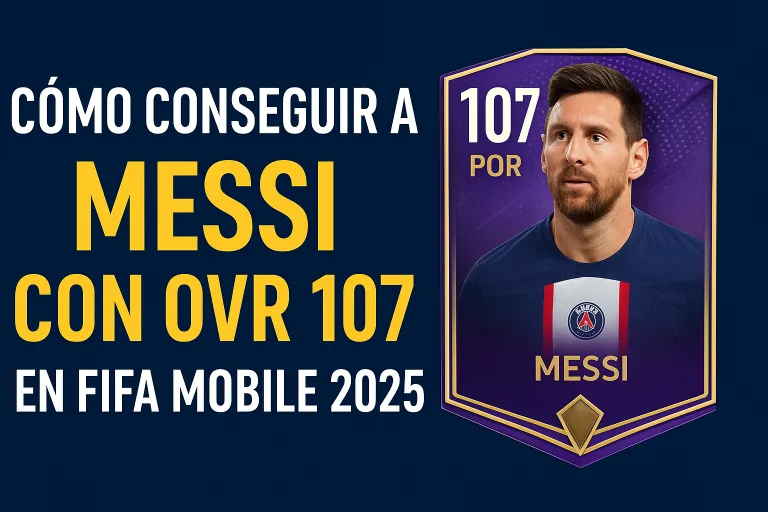 Cómo Conseguir a Messi con OVR 107 en FIFA Mobile 2025
