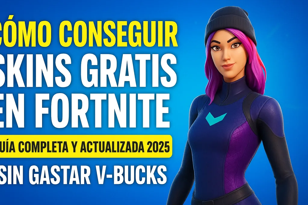Cómo Conseguir Skins Gratis en Fortnite: Guía Completa y Actualizada 2025 [Sin Gastar V-Bucks]