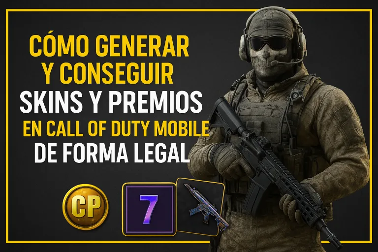Cómo Generar y Conseguir Skins y Premios en Call of Duty Mobile de Forma Legal [Guía 2025]