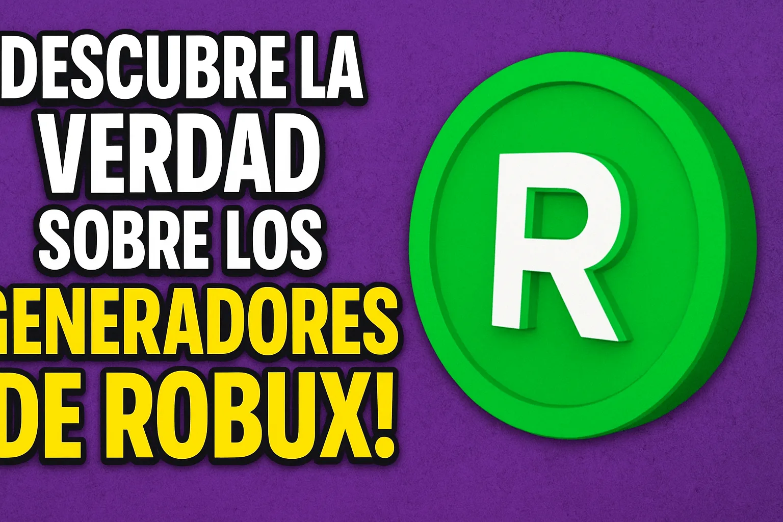 ¡Descubre la Verdad Sobre los Generadores de Robux! ¿Son Seguros o Solo Estafas? [Guía 2025]