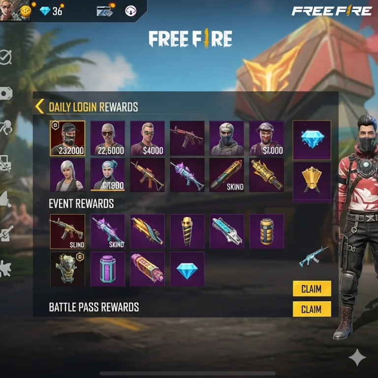 Las Mejores Formas de Conseguir Recompensas en Free Fire (Guía 2025)
