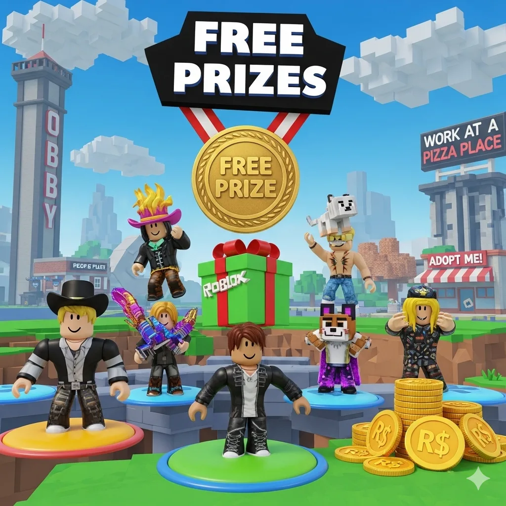 🎁 Premios Gratis en Roblox | Recompensas Seguras y Fáciles