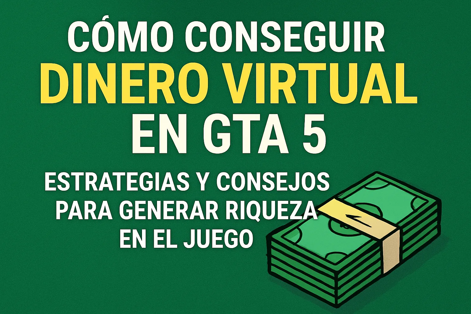 💰 Cómo Conseguir Dinero Virtual en GTA 5: Estrategias y Consejos para Generar Riqueza en el Juego 🎮